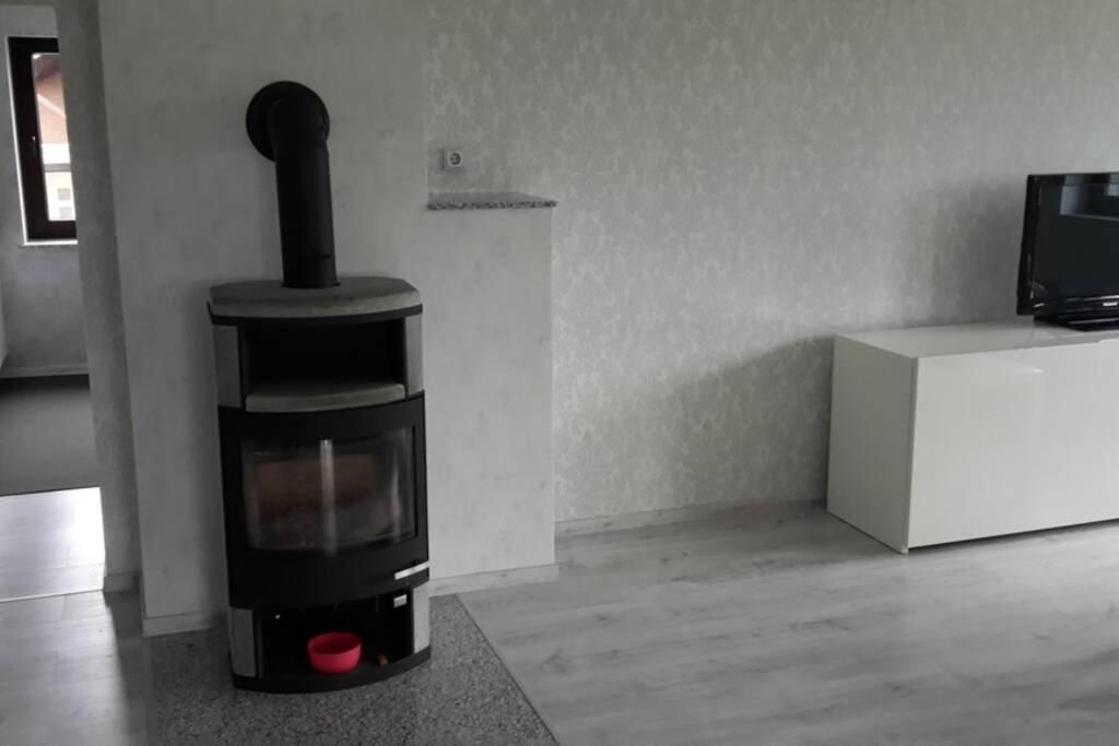 Ferienwohnung Weserblick Hessisch Oldendorf Ngoại thất bức ảnh