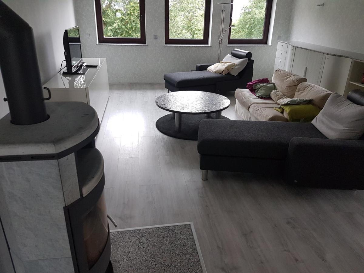 Ferienwohnung Weserblick Hessisch Oldendorf Ngoại thất bức ảnh
