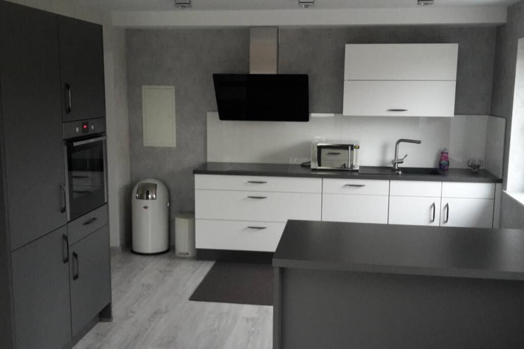 Ferienwohnung Weserblick Hessisch Oldendorf Ngoại thất bức ảnh